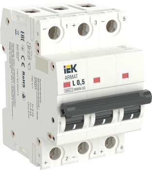 ARMAT Автоматический выключатель M06N-DC 3P Z 6А IEK