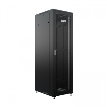 Шкаф напольный универсальный серверный NTSS R 42U 800х800мм, 4 профиля 19, двери перфорированная и перфорированная, боковые стенки съемные, регулируем