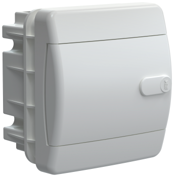 UNION Compact Корпус пластиковый ЩРВ-П-4 IP41 белая дверь IEK