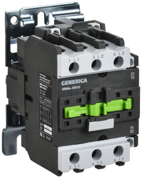 Контактор КМИе-35012 50А 400В/АС3 1NO;1NC GENERICA