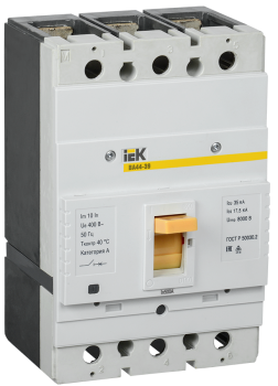 Выключатель автоматический ВА44-39 3Р 500А 35кА IEK