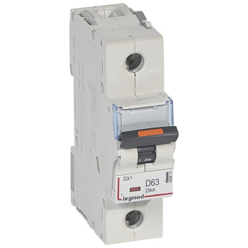 Авт.выкл.DX3 1П D63A 25kA LEGRAND