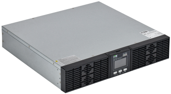 ITK ELECTRA OR ИБП однофазный онлайн 3кВА/3кВт 2U LCD дисплей 96VDC 6хС13 без АКБ с регулируемым зарядным устройством USB EPO RS232 SNMP слот Rack/Tower