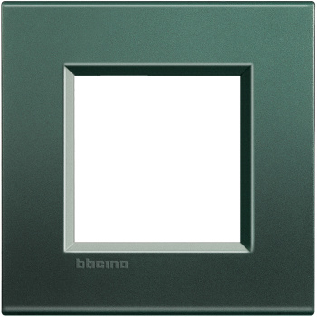Livinglight Рамка прямоугольная, 1 пост, цвет зелёный шелк