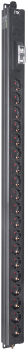 ITK BASE PDU вертикальный PV0111 25U 1 фаза 16А 19 розеток SCHUKO (немецкий стандарт) кабель 2,6м вилка SCHUKO (немецкий стандарт)