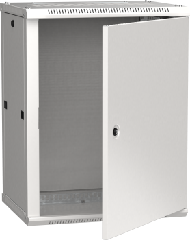ITK Шкаф LINEA W 12U 600х450мм дверь металл серый RAL7035