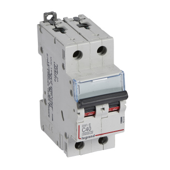 Авт.выкл.DX3-E C40 2П 6000/6kA LEGRAND