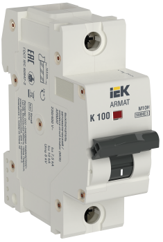 ARMAT Автоматический выключатель M10H 1P K 100А IEK