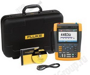 Промышленный портативный осциллограф в комплекте Fluke 190-062/EU/S