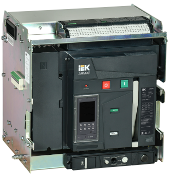 ARMAT AR-A2C TD06 4P W HR/VR Выключатель автоматический воздушный 55кА расцепитель TD 630А 4P выдвижной с аксессуарами ~220-240В: реле отключения, реле включения, моторный привод IEK