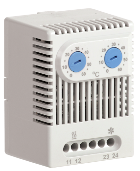 Термостат двухканальный УККт от 0 до +60°C NO+NO IEK