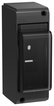UNION Mini Корпус пластиковый КМПн-2 IP30 черный IEK
