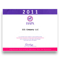 Сертификат IAAPA 