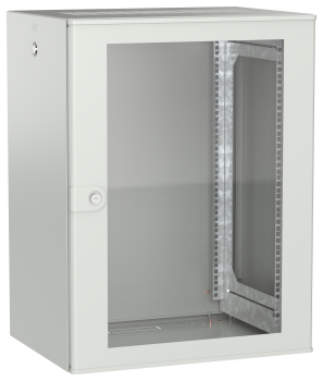 ITK UNITBOX W Шкаф настенный 15U 600х450мм дверь стеклянная серый