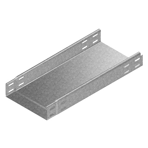 Кабельный лоток неперфорированный с телескопическими концами KGI60