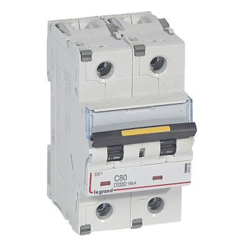 Авт.выкл.DX3 2П C80A 10kA/16kA LEGRAND