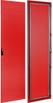 FORMAT Дверь металлическая 2000х800мм RAL3020 красная IEK