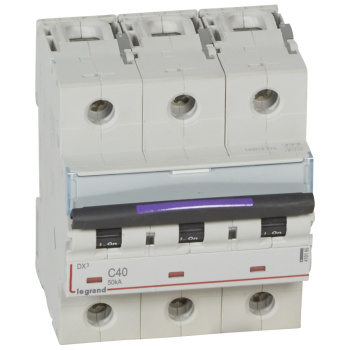 DX3 авт.выкл. 50кА 40А 3п C LEGRAND