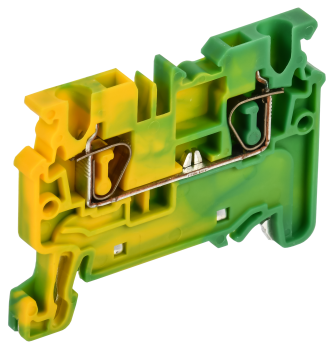 ARMAFIX Клемма пружинная CX2.5 PE 2,5мм2 проходная заземляющая IEK