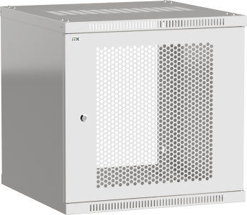 ITK Шкаф LINEA WE 18U 600x650мм дверь перфорированная серый
