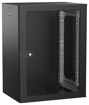 ITK UNITBOX W Шкаф настенный 15U 600х450мм дверь перфорированная черный