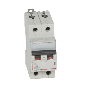 Авт.выкл.DX3 2П C10A 10kA/16kA LEGRAND