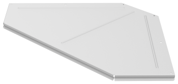 ESCA 5 Крышка поворота 90град 400-1,2 RAL 9016 IEK