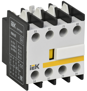 Приставка ПКИ-22 дополнительные контакты 2NO+2NC IEK