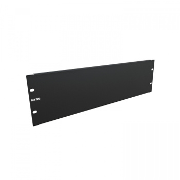 Панель 3U заглушка NTSS, крепление 19 3U, черный RAL 9005