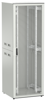 ITK UNITBOX N Шкаф сетевой 19" напольный 47U 800х800мм перфорированная передняя дверь задняя металлическая серый