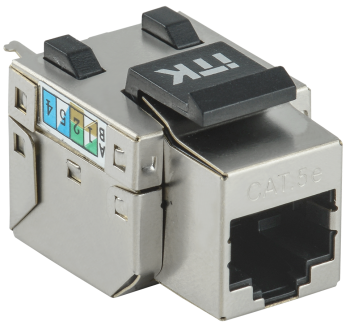 ITK Модуль Keystone Jack кат.5E FTP 110 IDC 90град розеточный