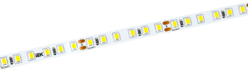 Лента светодиодная 5м LSR-2835W120-12-IP20-24В IEK